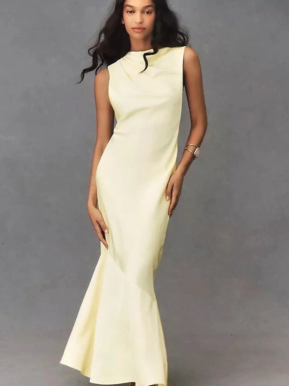 Significant Other Lana Maxi Dress Yellow